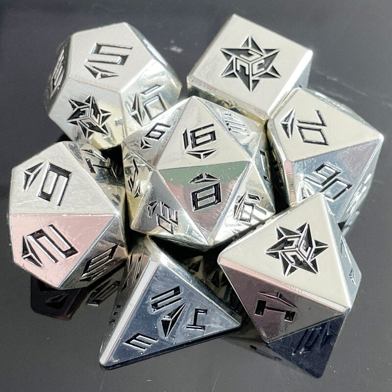 Kit de Dados RPG de Metal