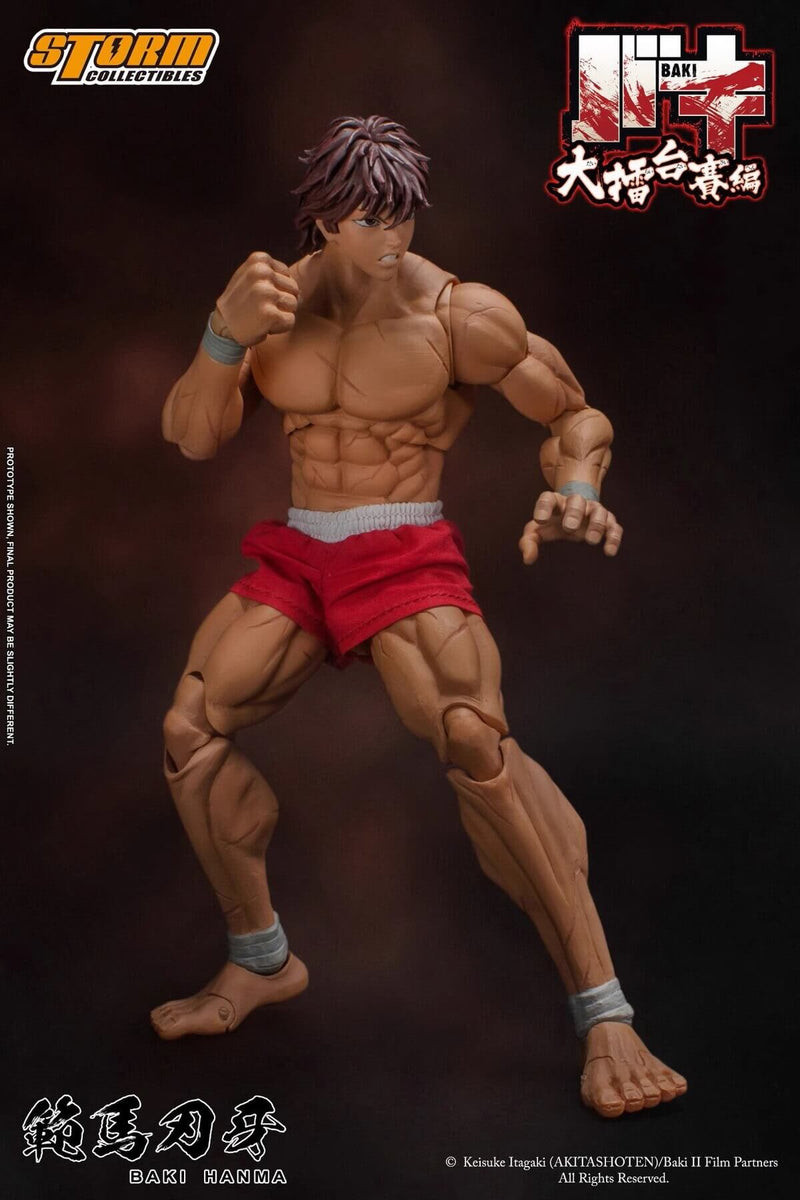 BAKI HANMA  Original Articulado - Storm Collectibles