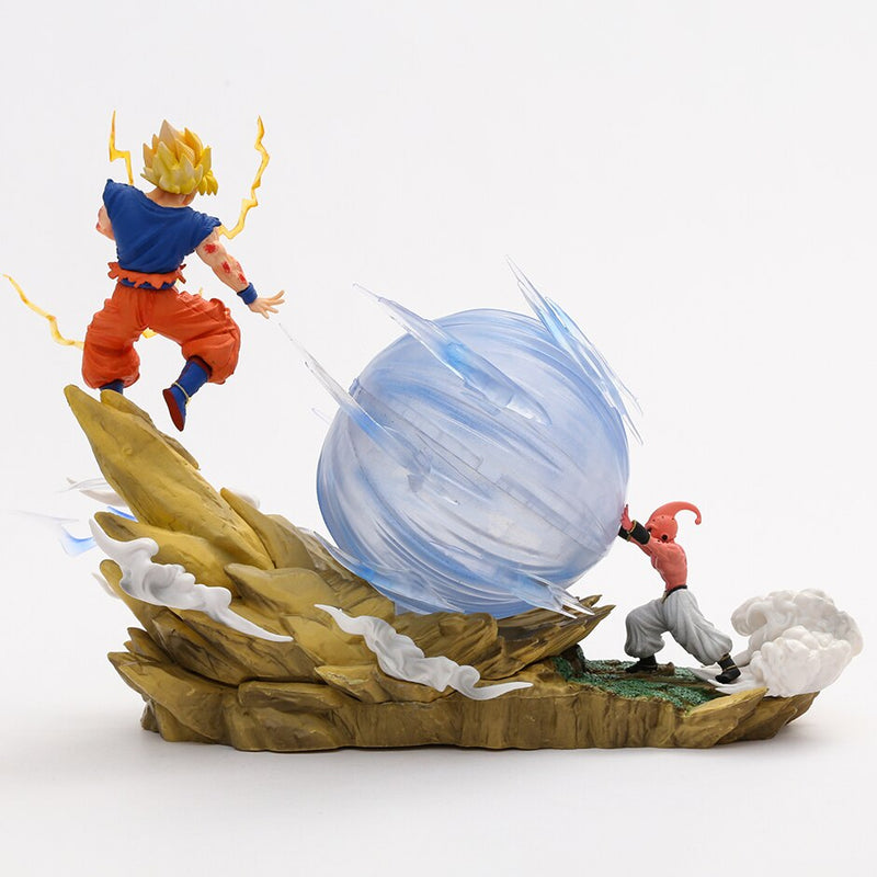 Action Figure Goku vs Majin Buu - Dragon Ball