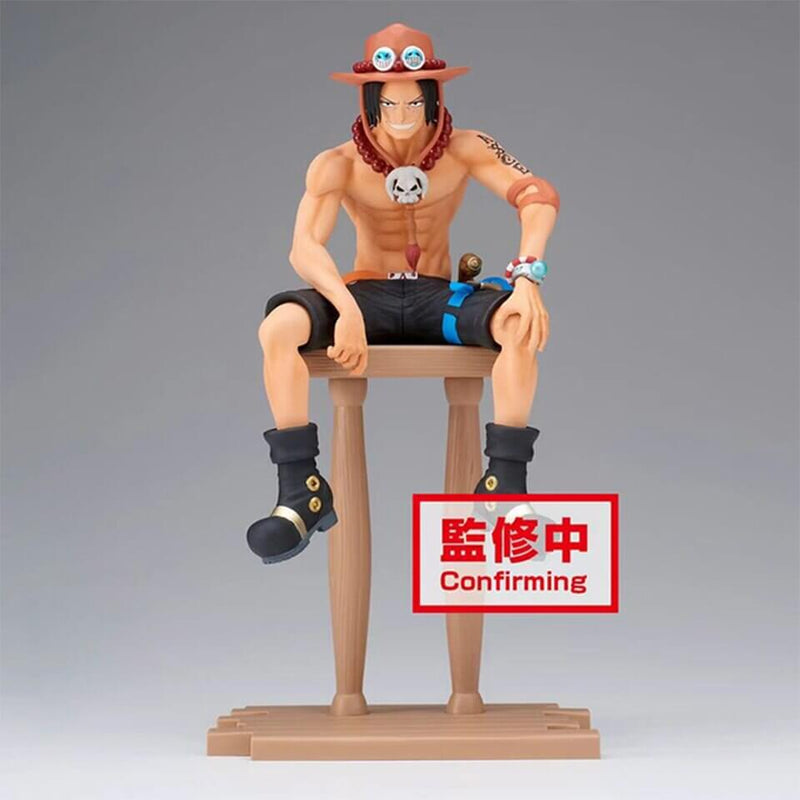 Portgas D  Ace 15cm 100% Original Banpresto One Piece GRANDLINE JOURNEY