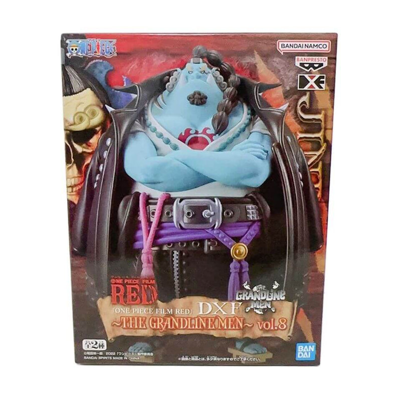 Jinbei 16cm Original Banpresto One Piece DXF Red Theatrical Version