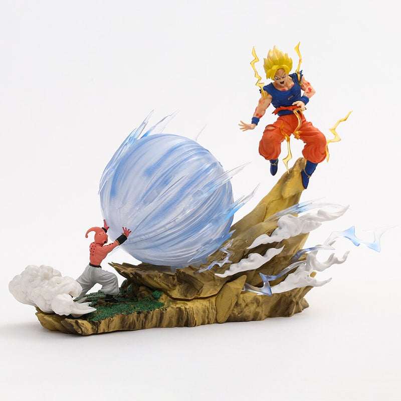 Action Figure Goku vs Majin Buu - Dragon Ball