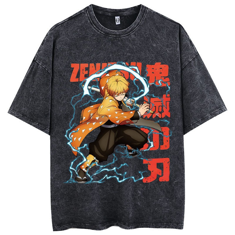 Camiseta Zenitsu Agatsuma - Demon Slayer