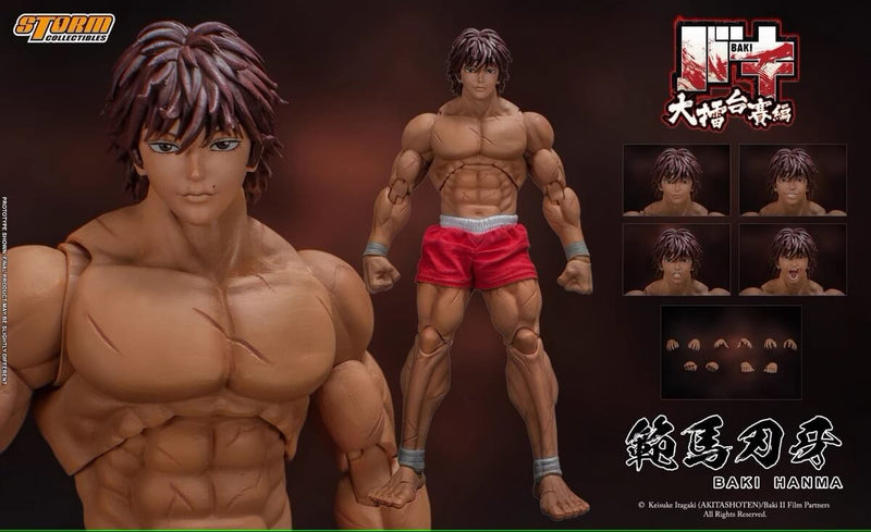 BAKI HANMA  Original Articulado - Storm Collectibles