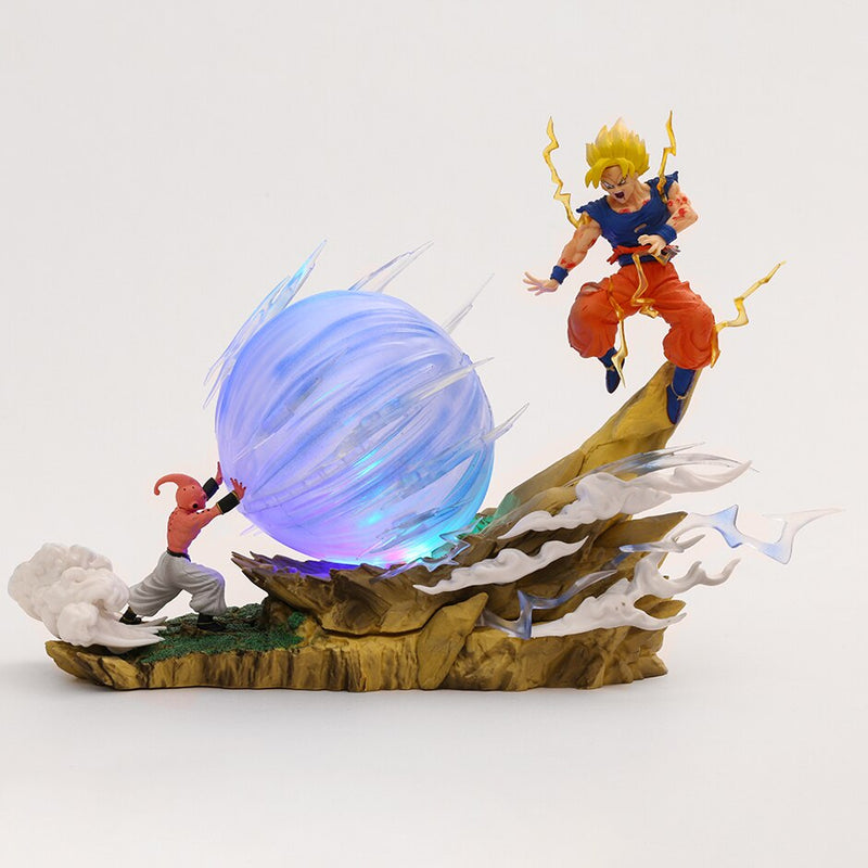 Action Figure Goku vs Majin Buu - Dragon Ball