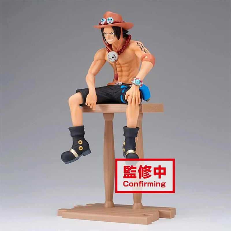 Portgas D  Ace 15cm 100% Original Banpresto One Piece GRANDLINE JOURNEY