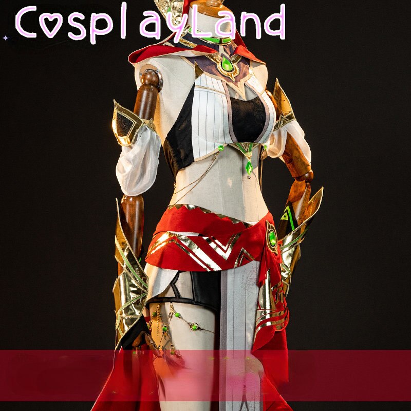 Fantasia para Cosplay Eremita Floral - Genshin Impact