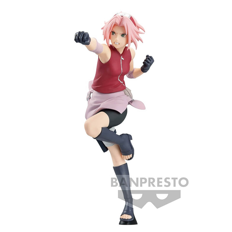 PROMOÇÃO Haruno Sakura 16cm + Uzumaki Naruto 15cm Original Bandai Banpresto VIBRATION STARS