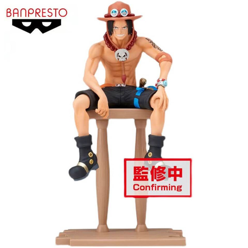 Portgas D  Ace 15cm 100% Original Banpresto One Piece GRANDLINE JOURNEY