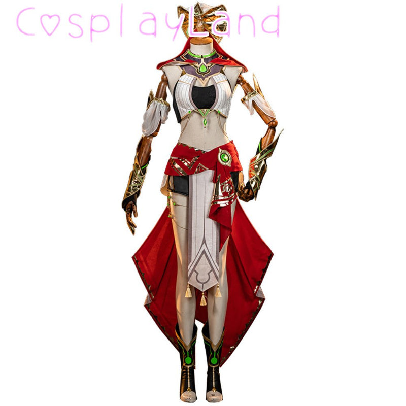 Fantasia para Cosplay Eremita Floral - Genshin Impact