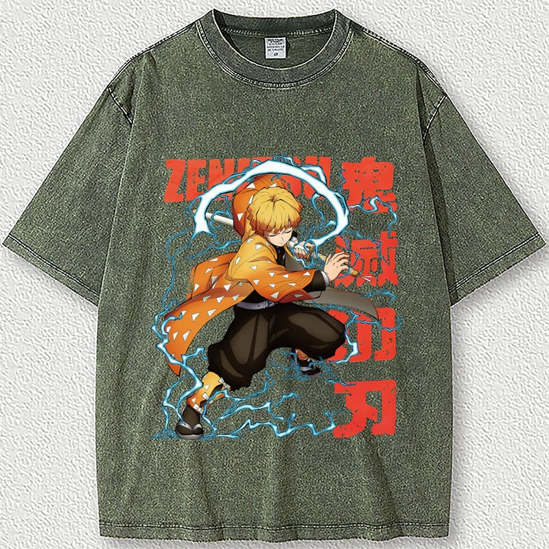 Camiseta Zenitsu Agatsuma - Demon Slayer